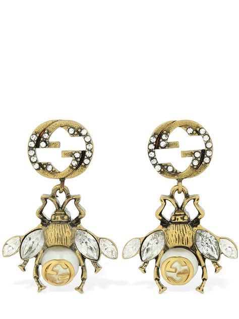 gucci bumblebee earrings|gucci ghost earrings.